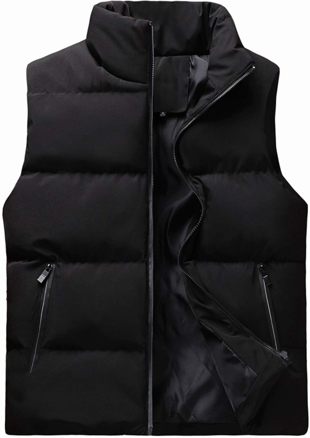Men’s Puffer Vest , Quilted Lightweight Gilet , Padded Bubble Vest for