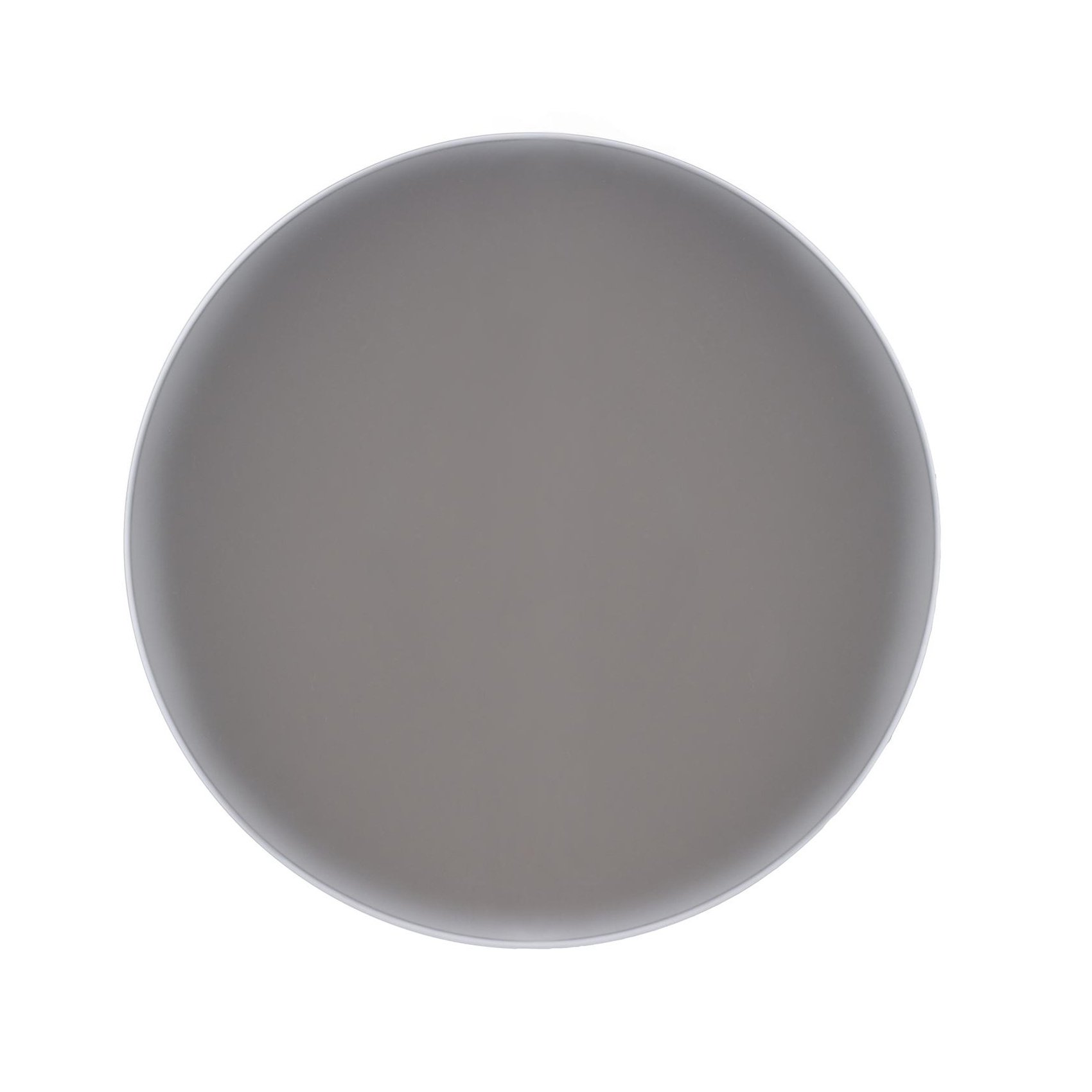 men-u Menu Blur Box, Blanco/marrón, H 4cm, Ø 25cm