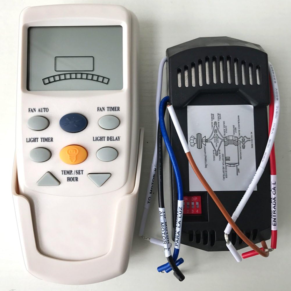 HIYILL Universal Thermostatic Ceiling Fan and Light Remote Control