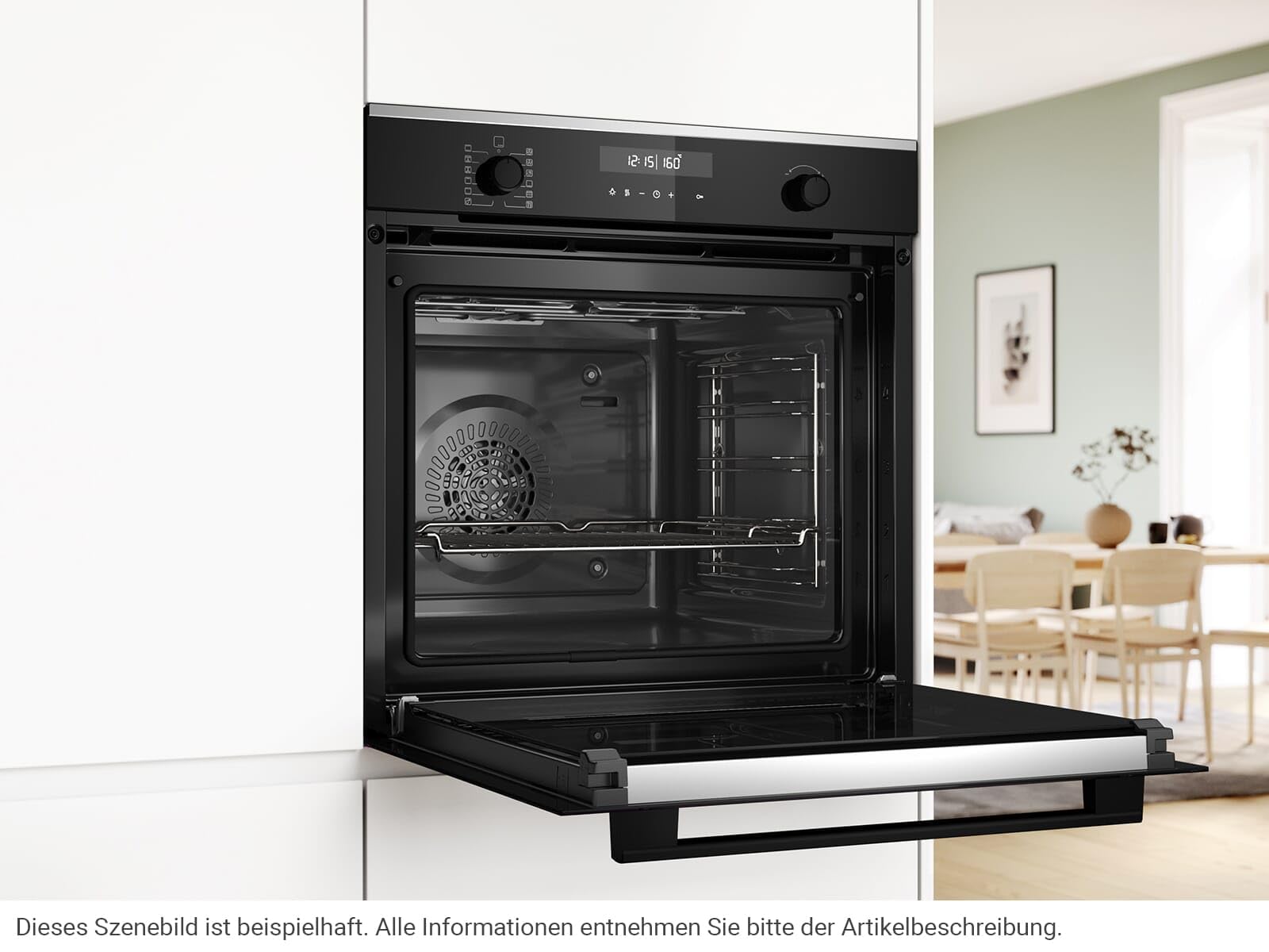 Bosch HBG278BB3 Pyrolise piekarnik czarny
