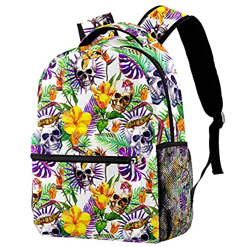 Sac à dos portable tournesol bleu idéal pour les cours et les sorties décontractées