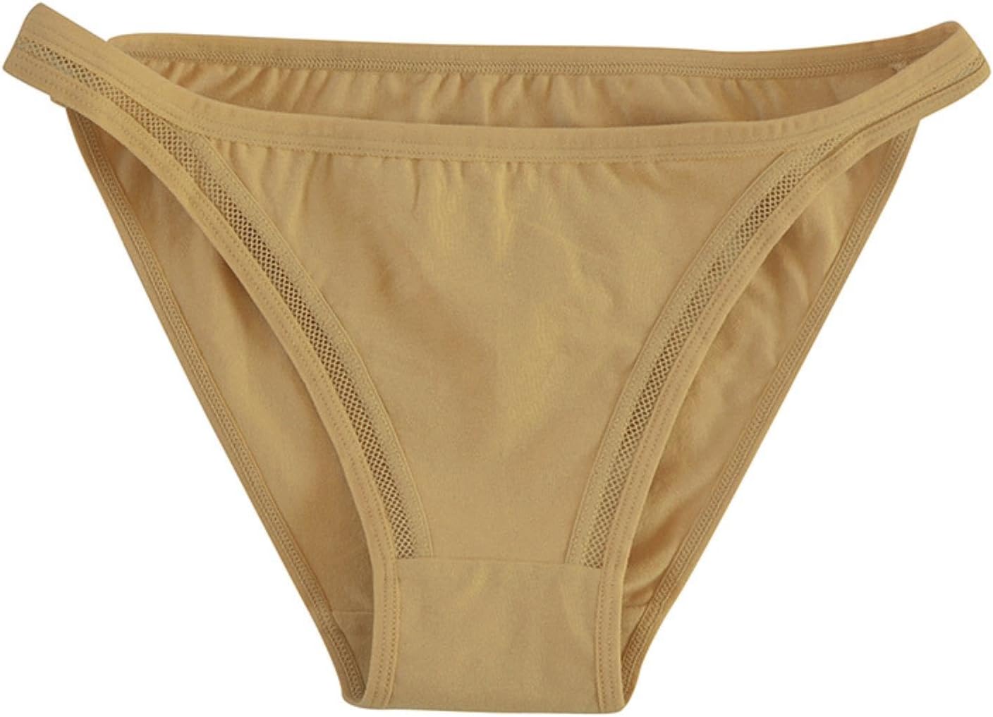 下着女性 3 ピース/セット女性綿パンティー女性メッシュパンツブリーフ (3 グレー L 55) インナー 下着 パンツ 深ばき 綿100％ セット 3色組  ピンク グレー ベージュ M L LL 3L 綿100%スムース編深ばきショーツ 3色組 下着女性 3 ピース/セット女性綿パンティー女性メッシュパンツブリーフ (3 ベージュ M 45)