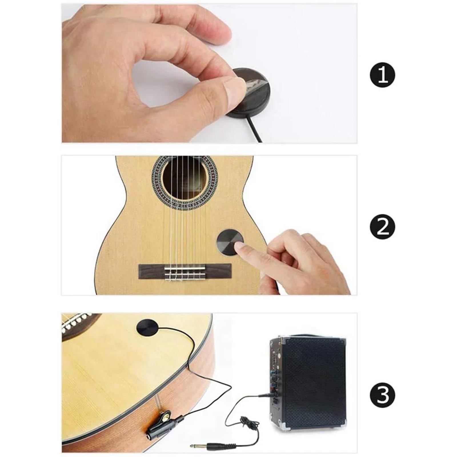 Pickup a contatto piezoelettrico per chitarra acustica Pickup Chitarra Acustica