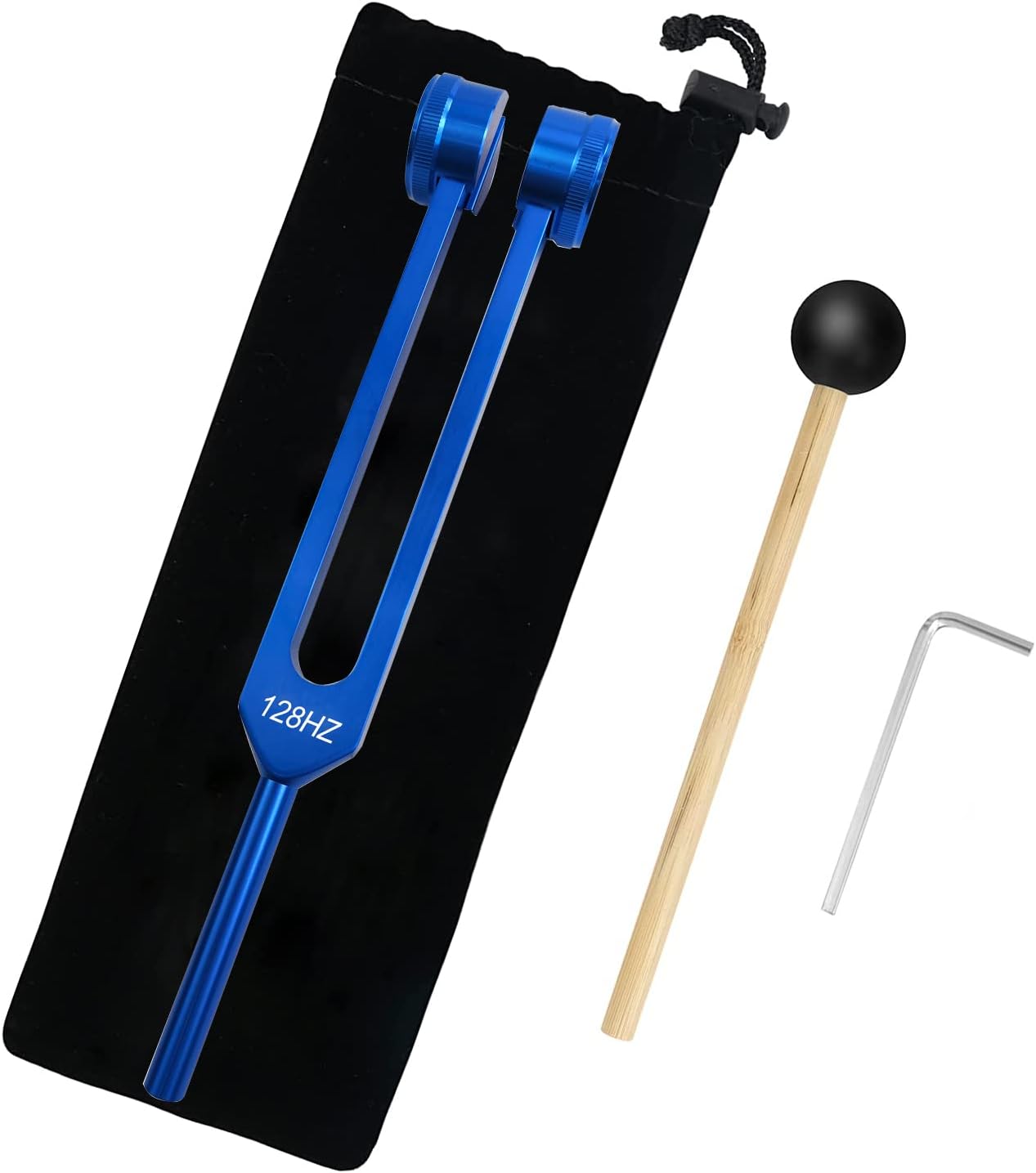 Qsanpel Otto 128 hz Tuning Fork for Healing Meditation