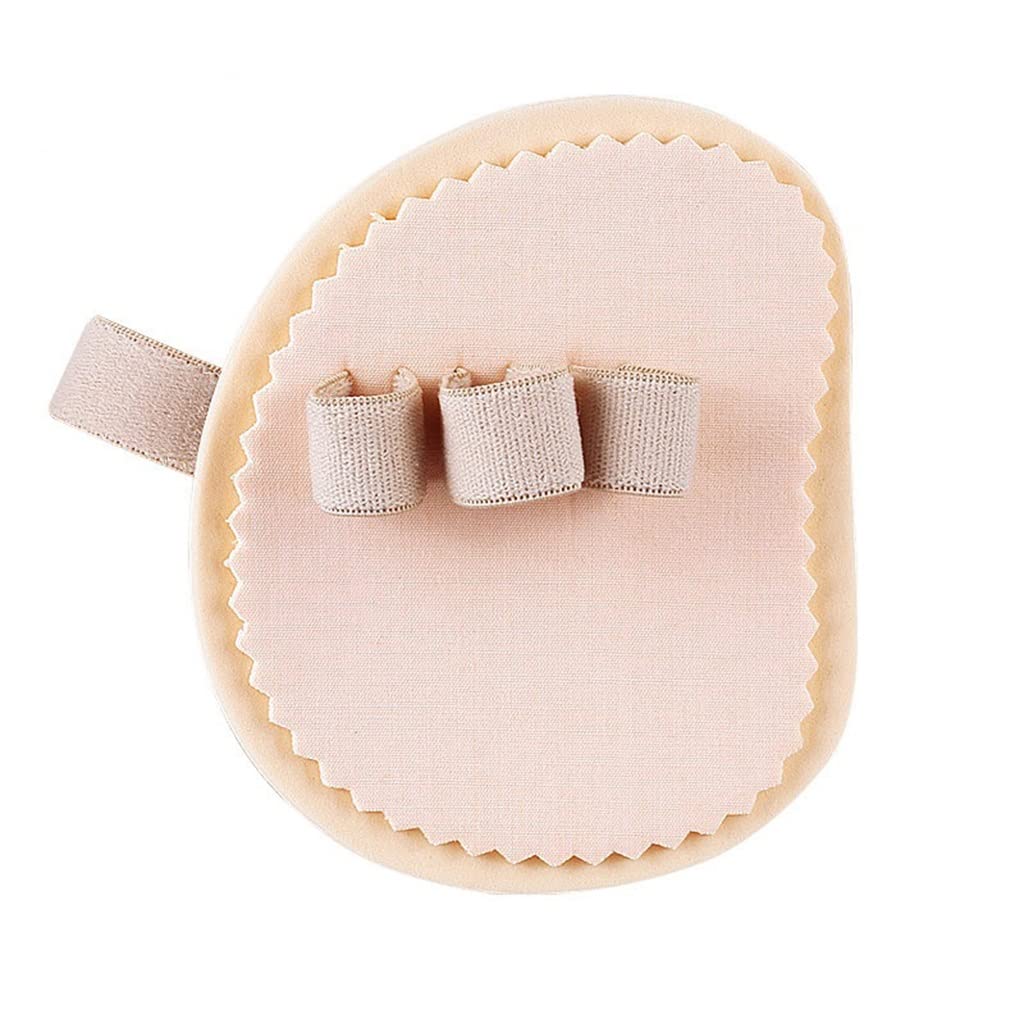 Piastra per Dita dei Piedi a Martello, Dispositivo di Sovrapposizione per Alluce valgo, Traspirante Che assorbe Il Sudore, Cuscinetto antiusura e antidolore, regolatore per Dita storte