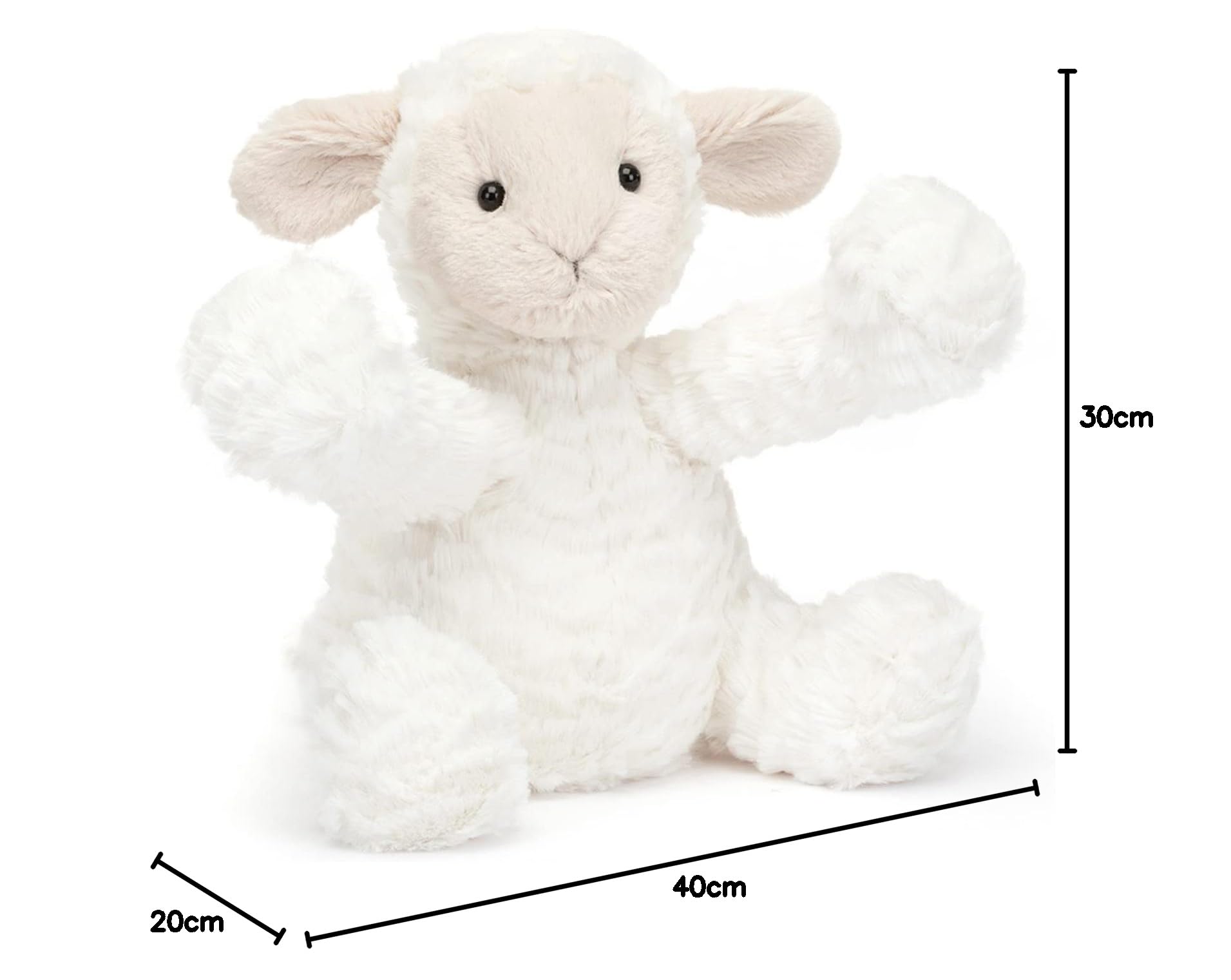 Amazon.co.jp: Jellycat(ジェリーキャット)Fuddlewuddle ヒツジ [並行