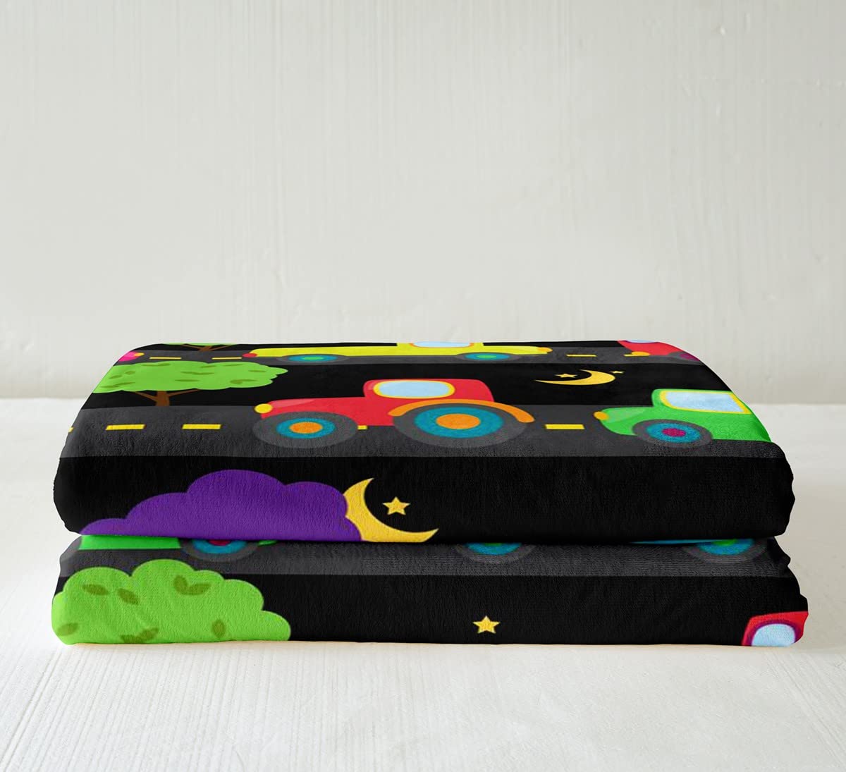 Coperta in Pile per Bambini con Cartoni Animati per Auto