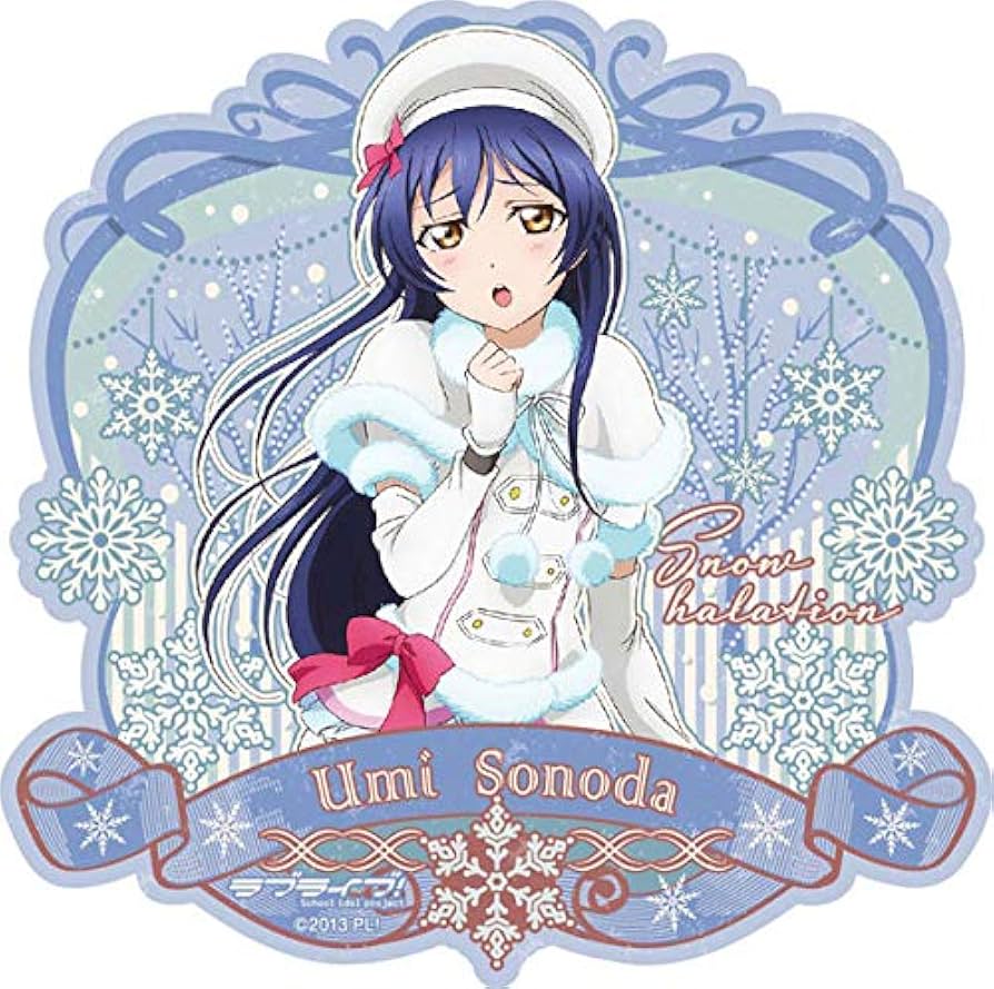 Amazon.co.jp: ラブライブ！ トラベルステッカー Snow halation (4 