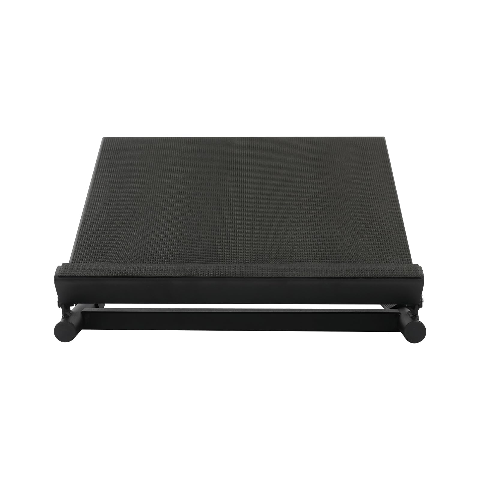 Stretcher per polpacci in ferro, regolabile e portatile, 36 cm di larghezza, tavola inclinata portatile in legno, 4 livelli, 20-45°, allungatore per muscoli di polpacci e cosce, flessibilità, nero
