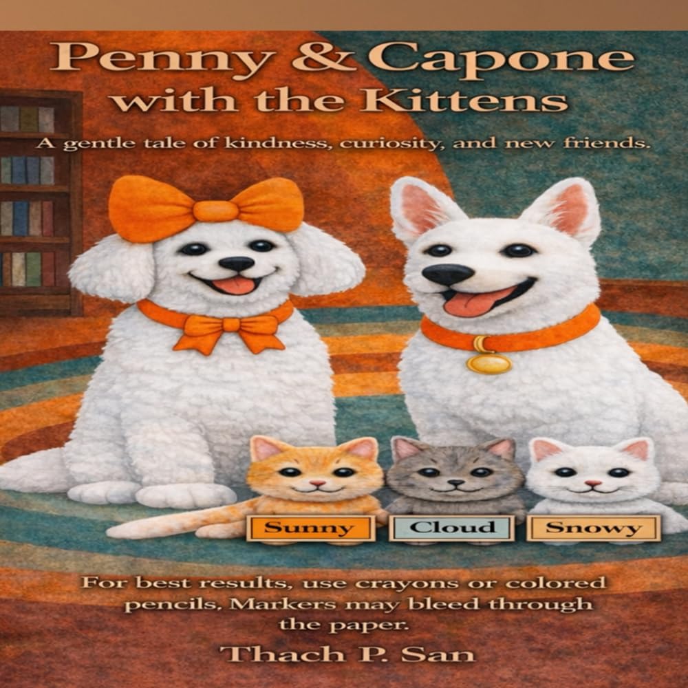 Penny & Capone with the kittens (Penny & Capone Signature Adventures)