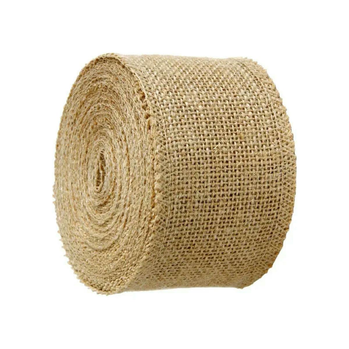 Jute Burlap Ribbon, Jute Burlap Ribbons Multicolor 5cm x 1 meter