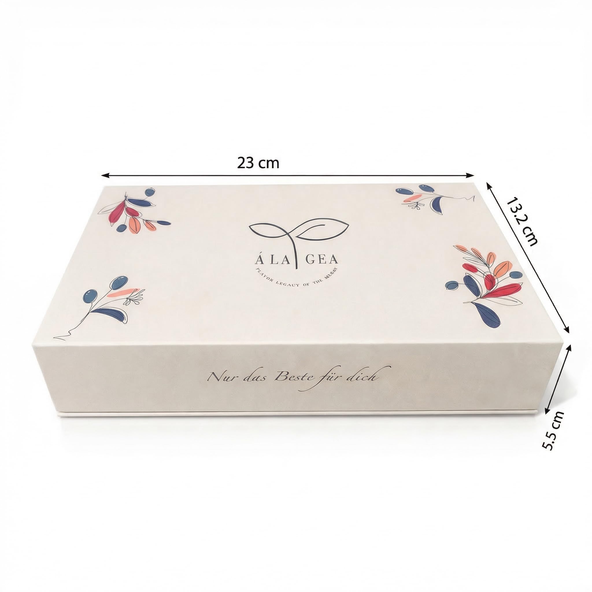 Á LA GEA Geschenkset Premium Aromatisiertes Olivenöl Chili Knoblauch Rosmarin Klassisch Mediterranes Gourmet Tasting Set