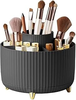 Organizador de brochas de maquillaje giratori...