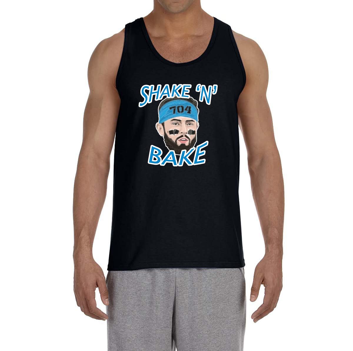 Black Panthers Baker Shake N Bake Tank Top, Black, L