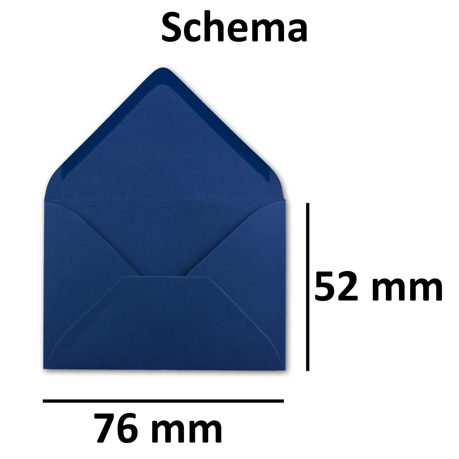 Bustine Per Lettere Gustav Neuser 5.2x7.6 Cm - Con Lembo Umido Per Biglietti E Regali