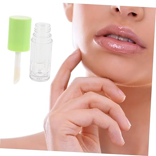 5pcs Empty Lip Gloss Tubes 6ml Large Brush Diy Lip Gloss Containers Refillable Makeup Packaging
