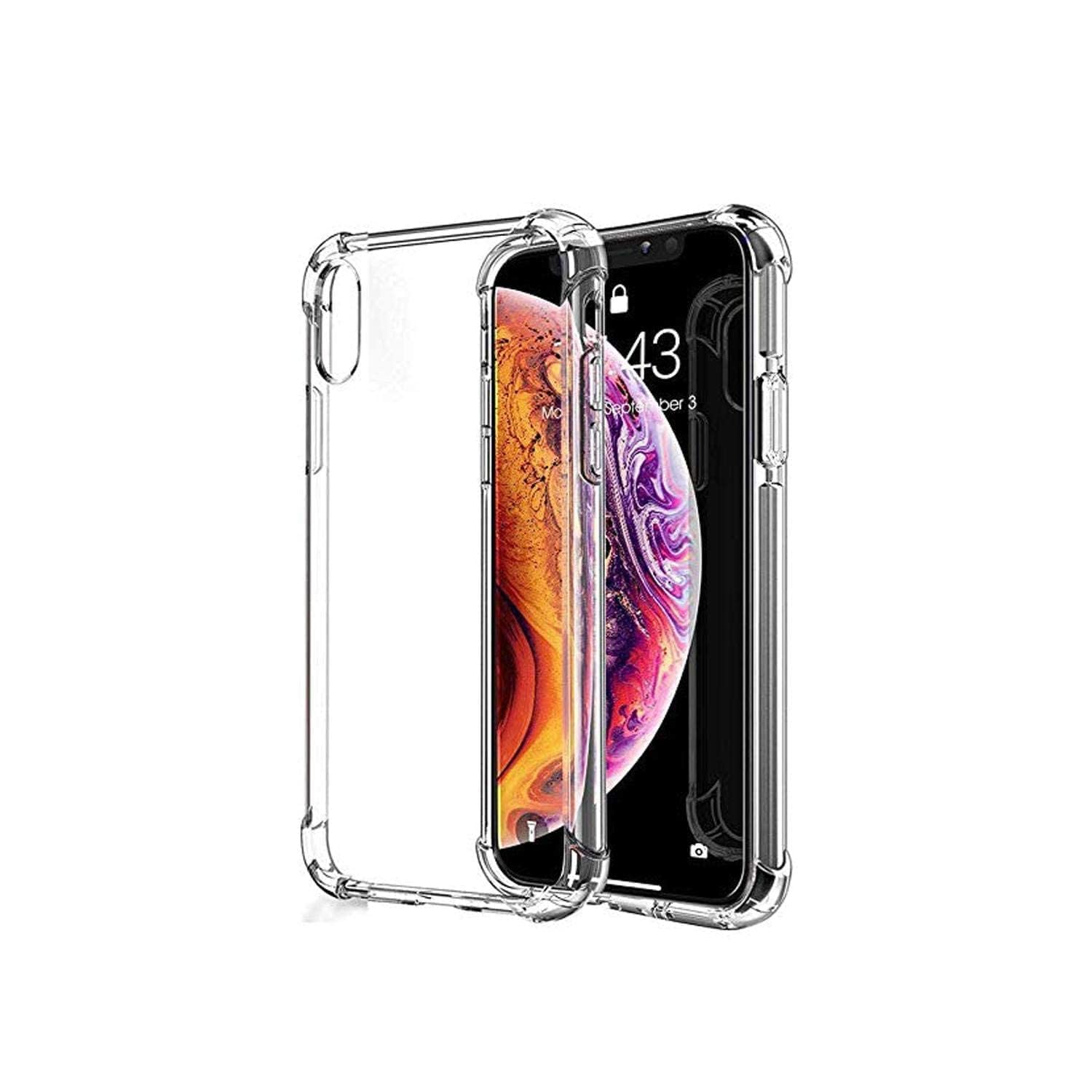 back cover defender for Iphone XS MAX -clear