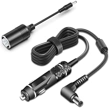 HKY 12V/24V Car Charger Cable 2.5M Compatible with Philips Respironics DreamStation 2 Auto CPAP BiPAP Pro & Philips DS500 DS700 DSX510H11C DSX520T11C Series DC Power Cord