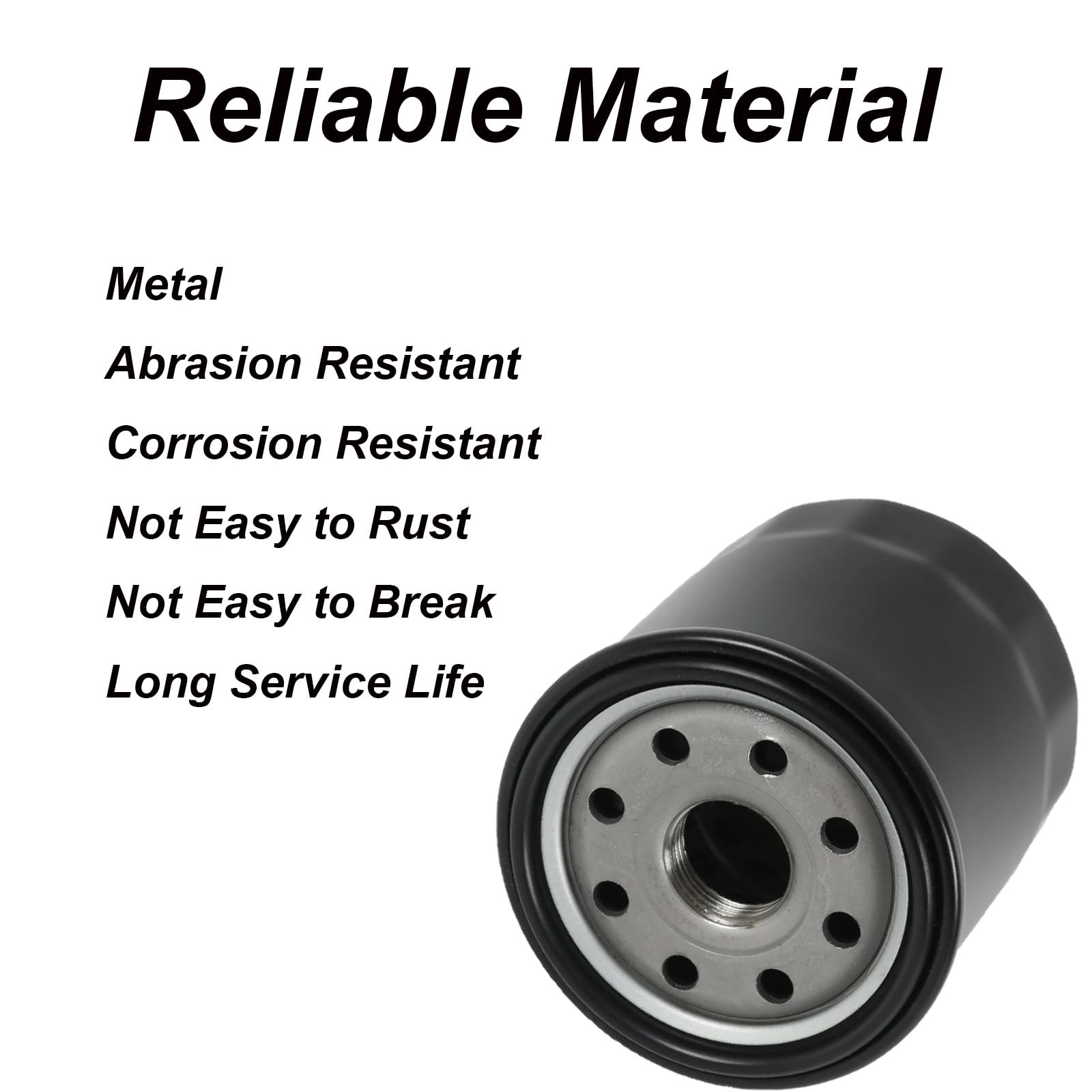 4 filtros de aceite 109-3321, piezas de repuesto para cortacésped, accesorios de motor compatibles con Hydro-Gear 52114, Ariens 21545100 y Bad Boy 063-1050-00