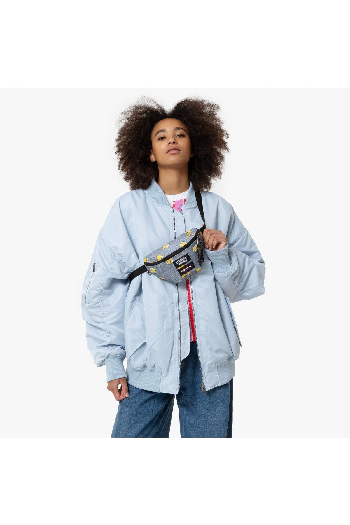 Eastpak nerka x Looney Tunes kolor szary