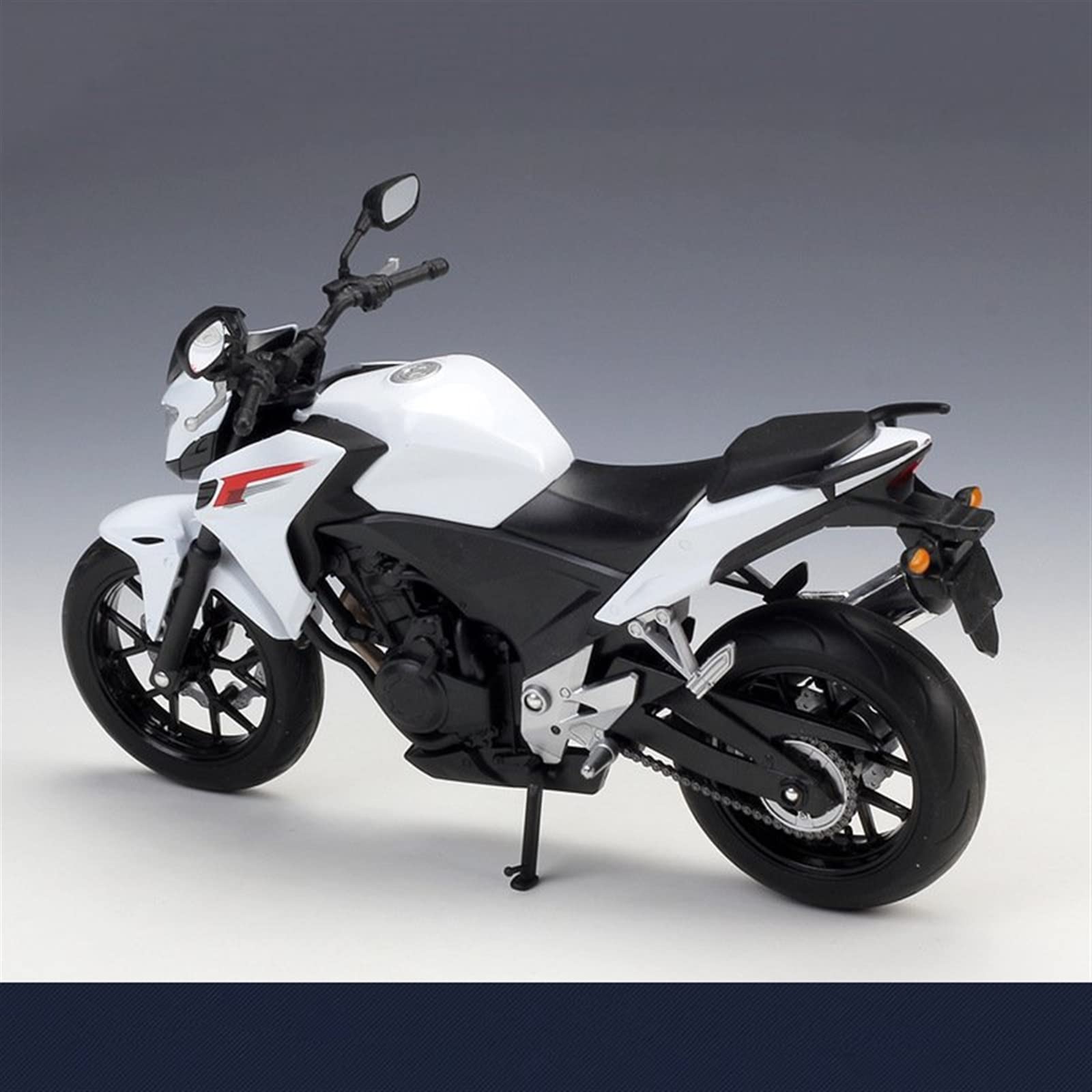 SEYXF Motorbike Toy for H-onda CB 500 F Alloy Motorcycle Birthday Gift Toys Collection 1/10