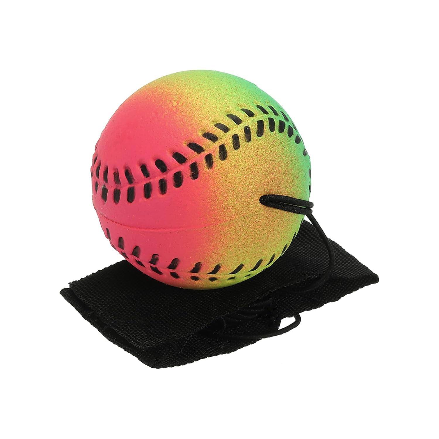 2.5 Inch Sports Wrist Ball, Baseball Rubber Rebound Wristband Wrist Return Ball Sport on a String for Exercise Play.-picture-24