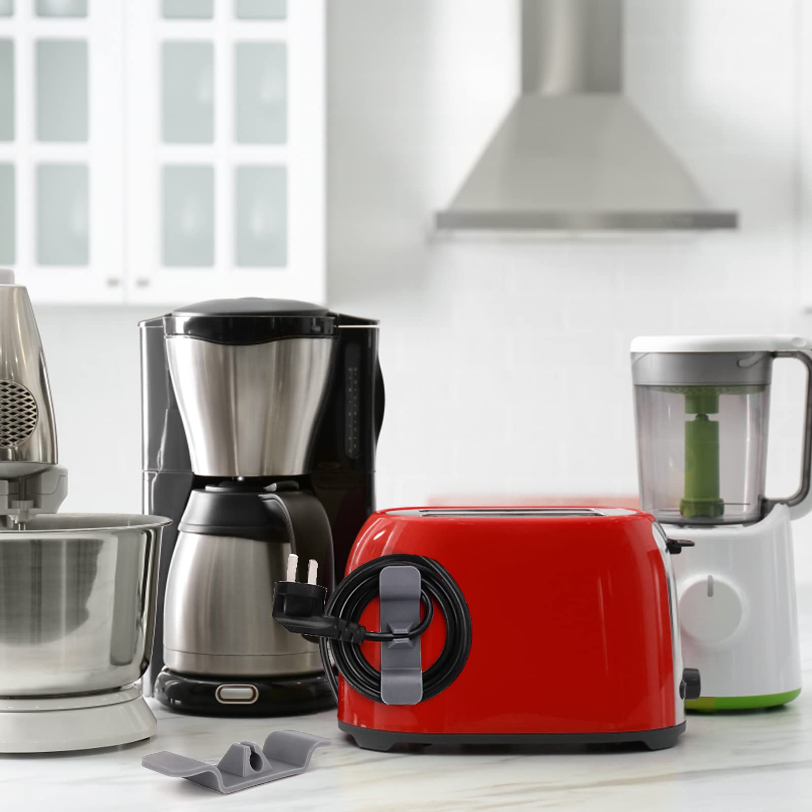 Lot De 12 Supports De Câbles Auto-adhésifs, Organisateur De Câbles, Enrouleurs De Câbles En