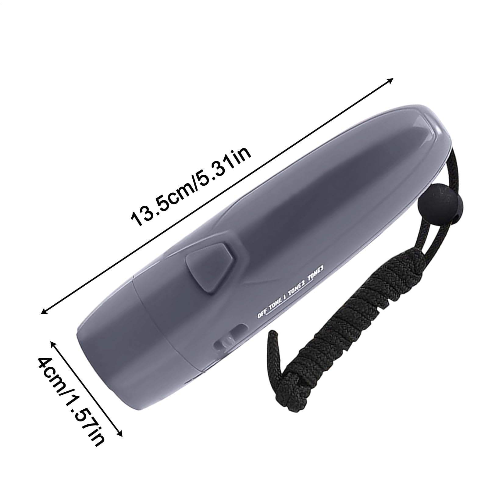 Bärenalarm Horn – wiederaufladbare elektronische Pfeife 3 Modi | Lauter Sicherheitsalarm für Bären, Wildtiere | Wanderer Camper Angler Trail Schutz Geschenk
