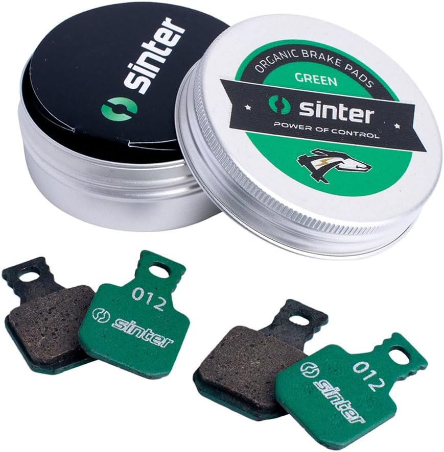 Sinter Green s2032 Organic Disc Brake Pads - Magura, Sinter Type 012, One Pair