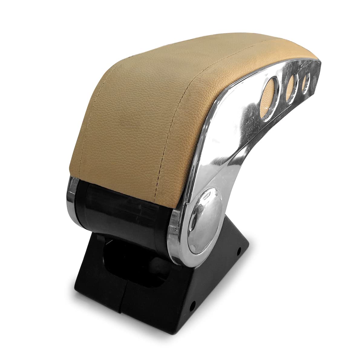 Kingsway Kkmcarmchbg00022 Chrome Armrest for Hyundai Santro Xing (Beige