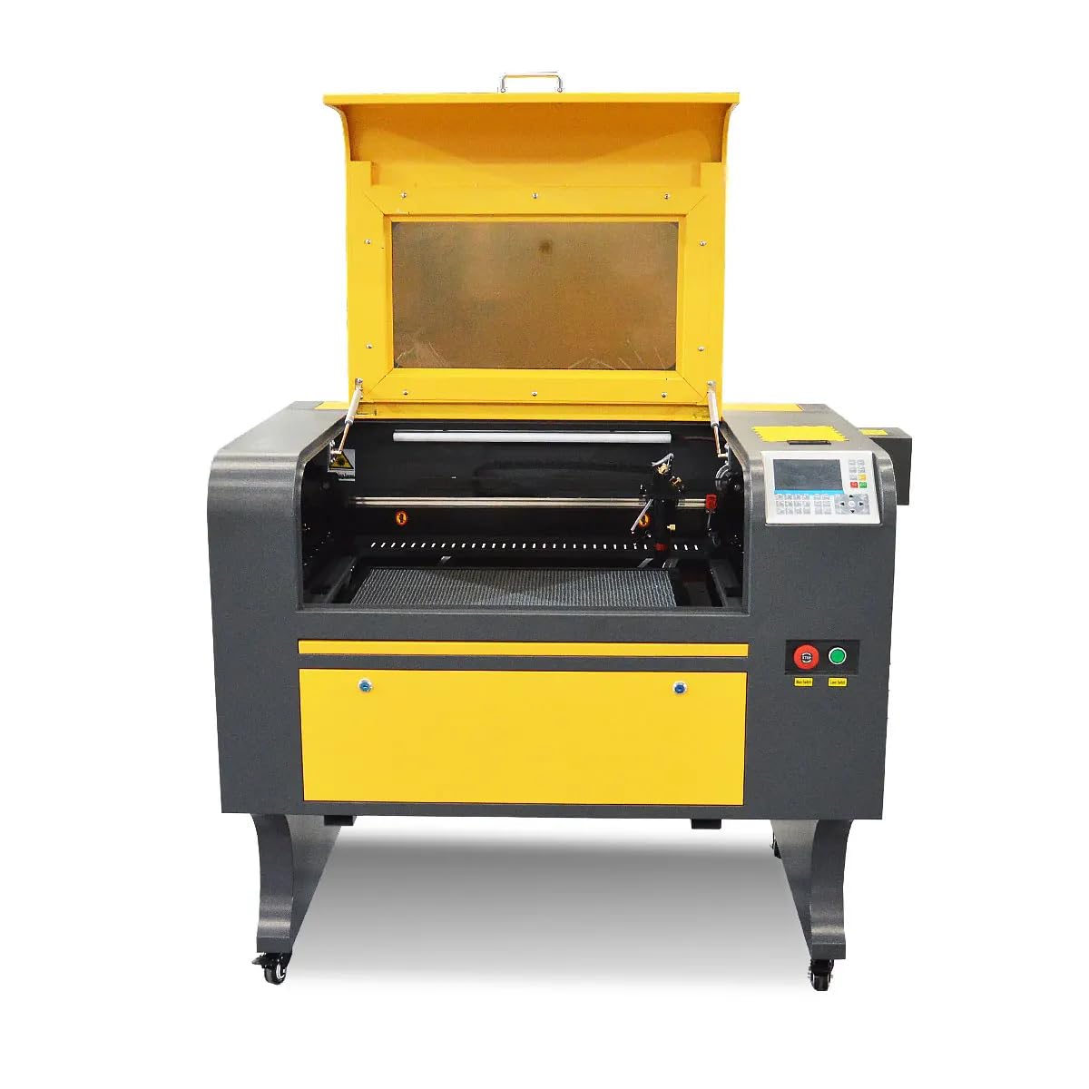 CO2 Graviermaschine Laser 50 W Graver Laser 40 * 60cm RUIDA/M2 für Holz Leder Acryl Wasserkühlung Werkzeugmaschinen
