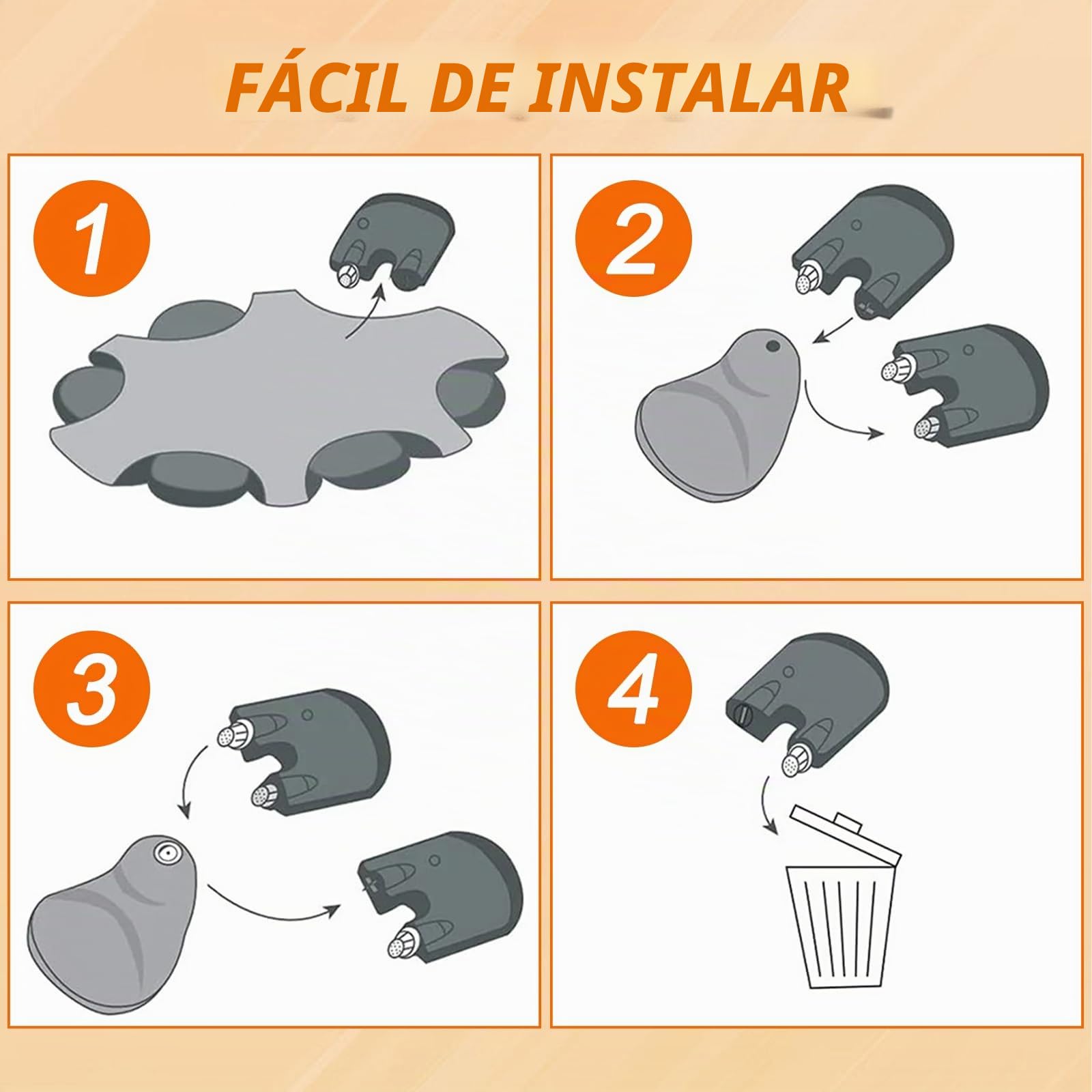 24 Piezas ProWax MiniFit Filtro de Cerumen para Audífonos, ProWax MiniFit Filtro Protector de Cerumen, Audífonos Cerumen Kit para Oticon