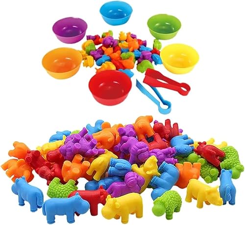 Yummy Baby Products Juego de juguetes de figuras de clasificación, juego de clasificación de coincidencia de colores, habilidad motora fina disponible en Yaxa Guatemala