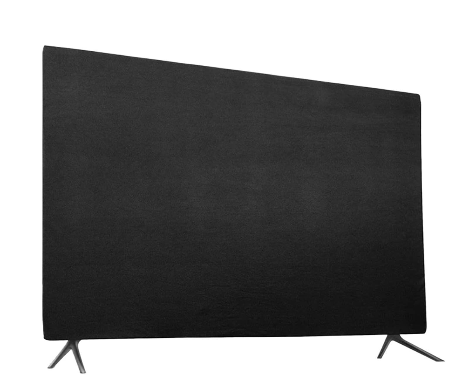 Universal TV Computer Monitor Dustproof Cover Hanging Elastic Cloth Liquid Crystal Desktop Dust(Black,43)