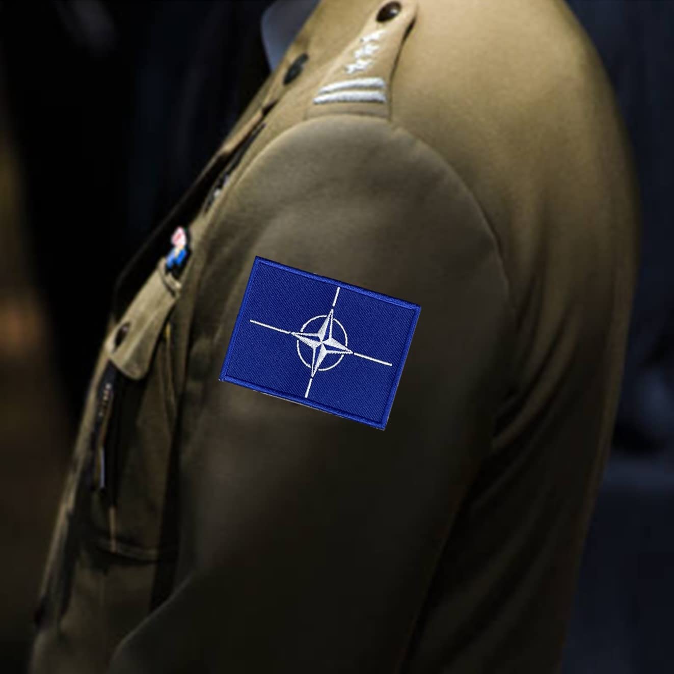 Amazon.com: A-ONE 3D NATO Mark Tactical Morale Patch + Iceland Metal Collar  Flag Lapel Pin, Decorate Uniform Battle Outfit Battle Cap Gloves Boonie Hat  Army Cloth Jacket Combat Boots NO.422+065P : Clothing,