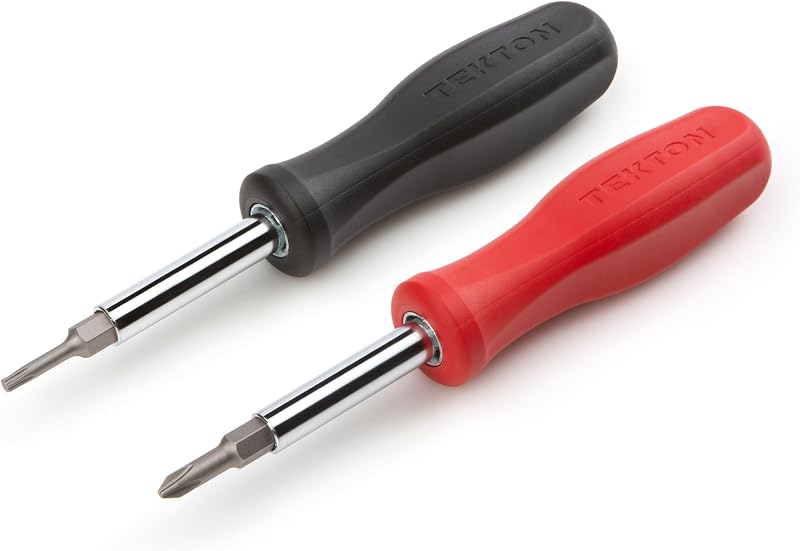 TEKTON Kit de Chaves de Fenda 6 em 1 com 2 Peças DMS91001