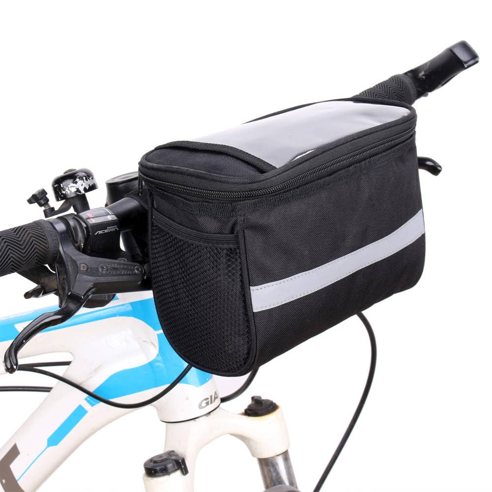 Borsa Da Bicicletta Per E-Bike E Bicicletta | Porta Cellulare | Accessori Per Bici - Borsa Da Manubrio Trasparente