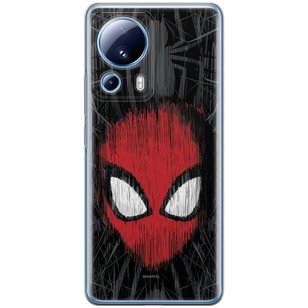 ERT GROUP mobile phone case for Xiaomi 13 LITE/CIVI 2 original and officially Licensed Marvel pattern Spider Man 002 optimally adapted to the shape of the mobile phone, case made of TPU