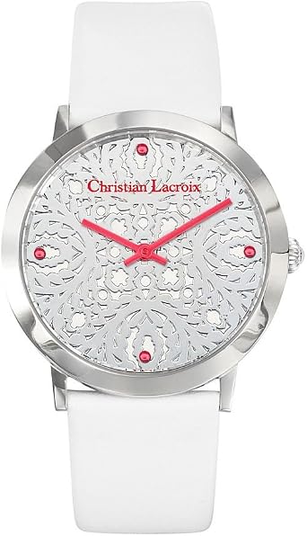 Christian Lacroix Orologio Analogico Quarzo Donna con Cinturino in Pelle  CLWE14 : Amazon.it: Orologi