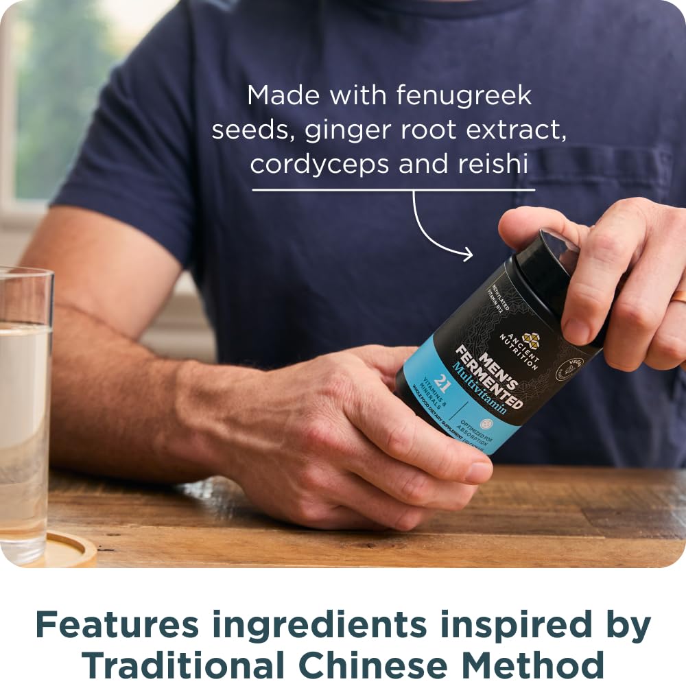 Ancient Nutrition Men's Fermented Methylated Multivitamin — Amazon image 6