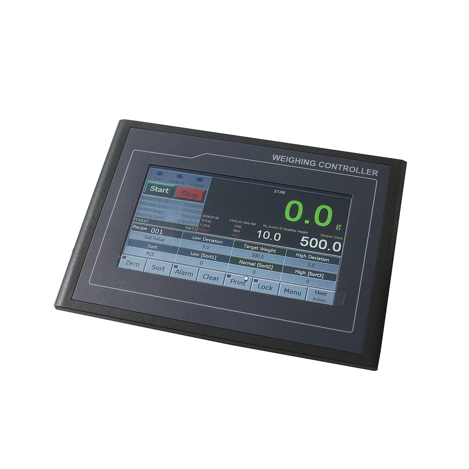 Sensor de pesaje, Indicador de control de peso, controlador de peso automático de cinta transportadora, contador de peso de control automático