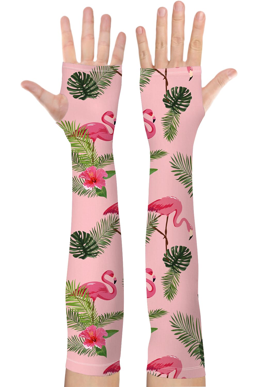 Gardening Sleeves for Women UV Sun Protection with Thumb Hole Anti-Scratch
