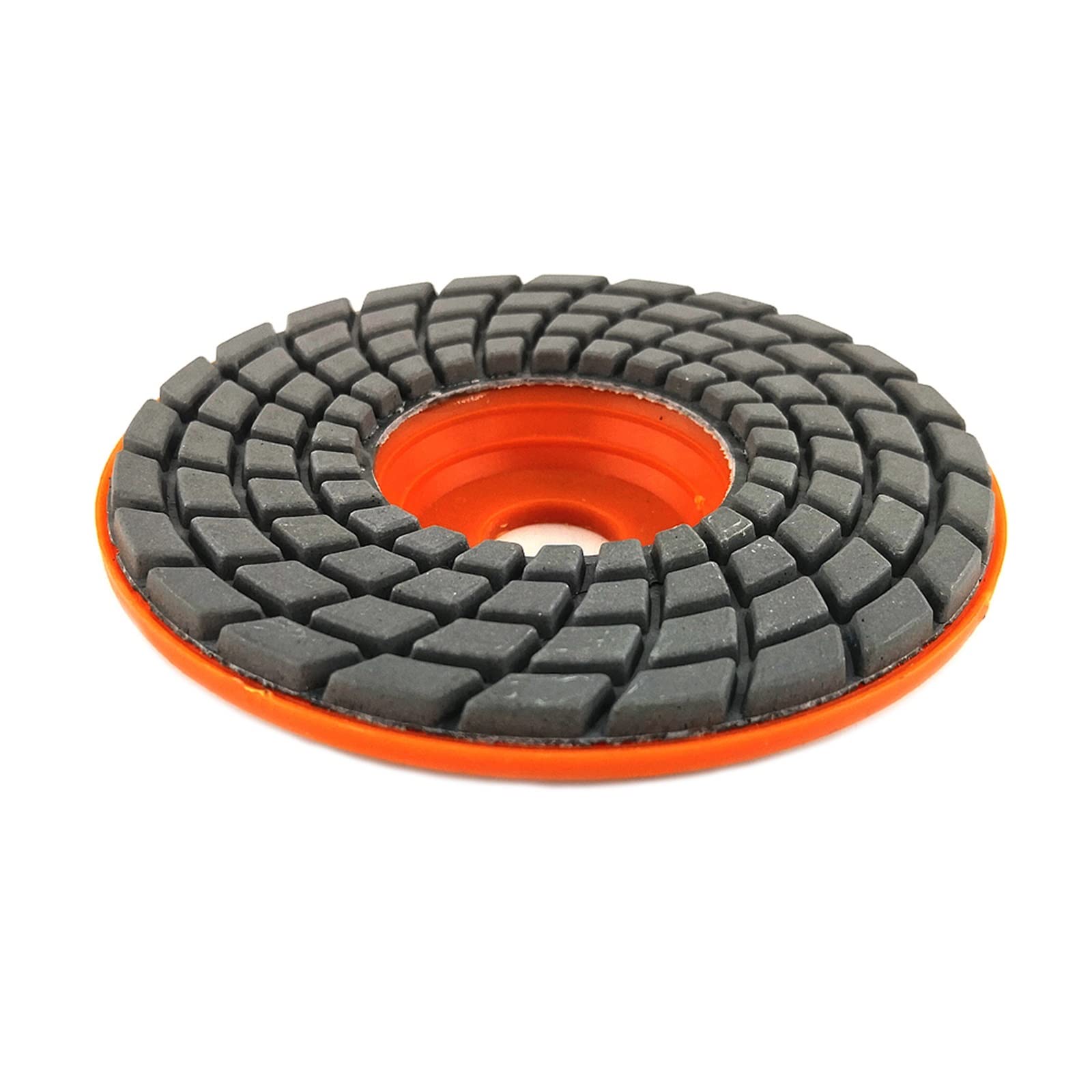7 unidades/juego de almohadillas de pulido de diamante de 100mm, almohadillas de pulido de granito flexibles en húmedo de 4 pulgadas, discos de pulido de mármol for suelo de hormigón fangzi (