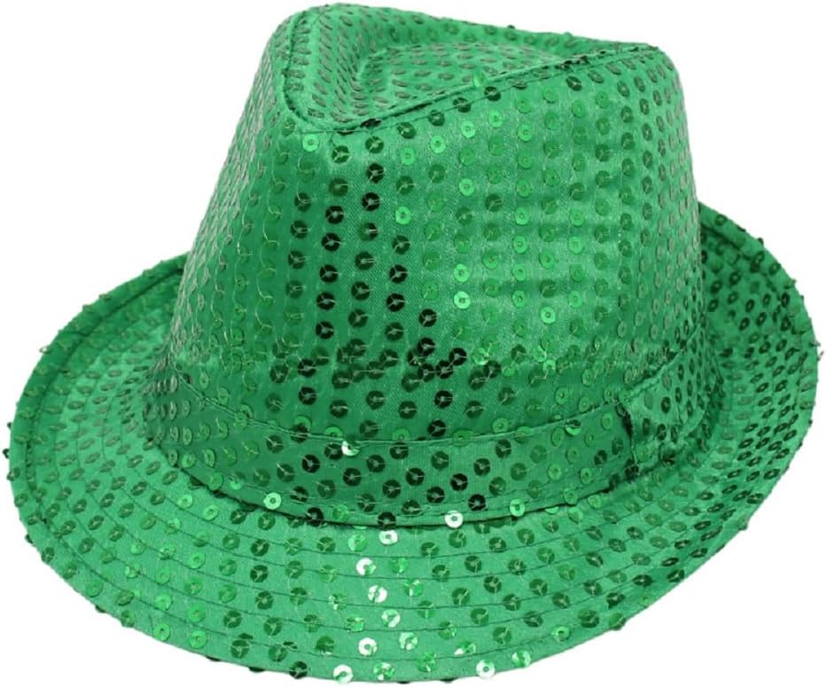 Sequin Hat Glitter Solid Color Dance Hat Western Retro Disco Cap Unisex Costume Cap for Women Men Party Supplies