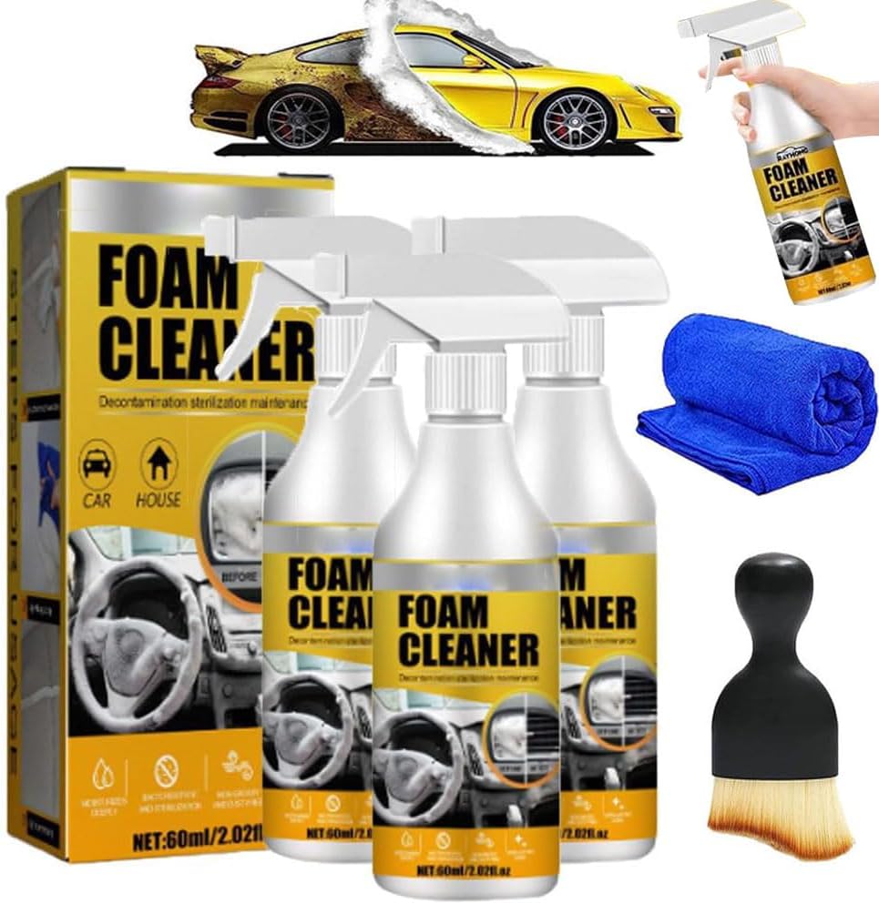 Tianfry MultiPurpose Foam Cleaner for Car, Foam Cleaner All Purpose, Multi Purpose
