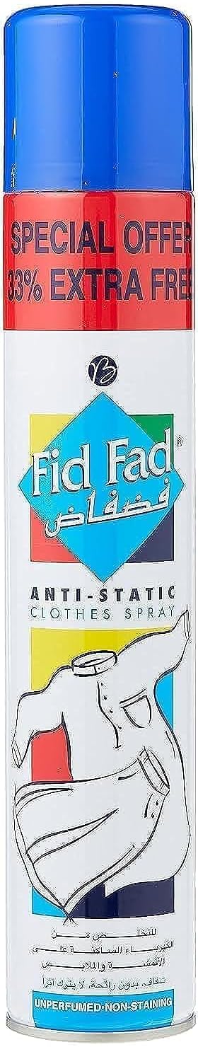Fid Fad Anti-Static 400ml Spray Deodorant + 33% Extra Free