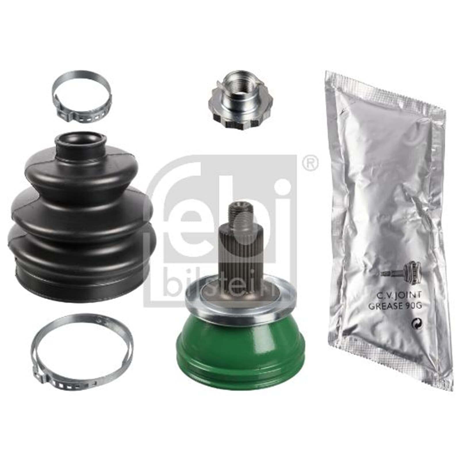 FEBI BILSTEIN Kit Giunti Semiasse 171644 – Per Scudo E Peugeot 407, 156mm, 96mm