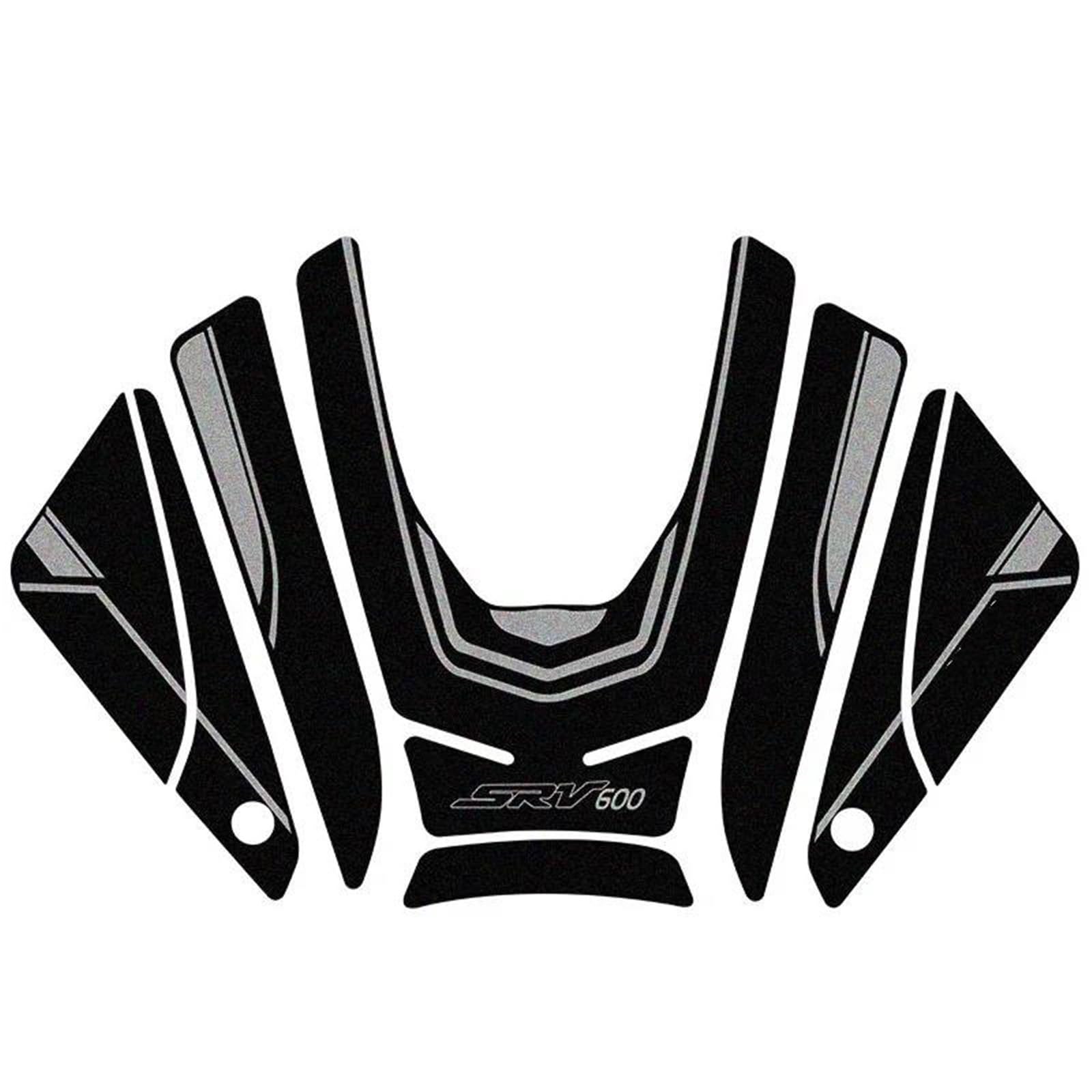Motorcycle Accessories Tank Pad Gas Fuel Sticker Decal Protector for QJMOTOR SRV600 Bike Tank Film(Color26)