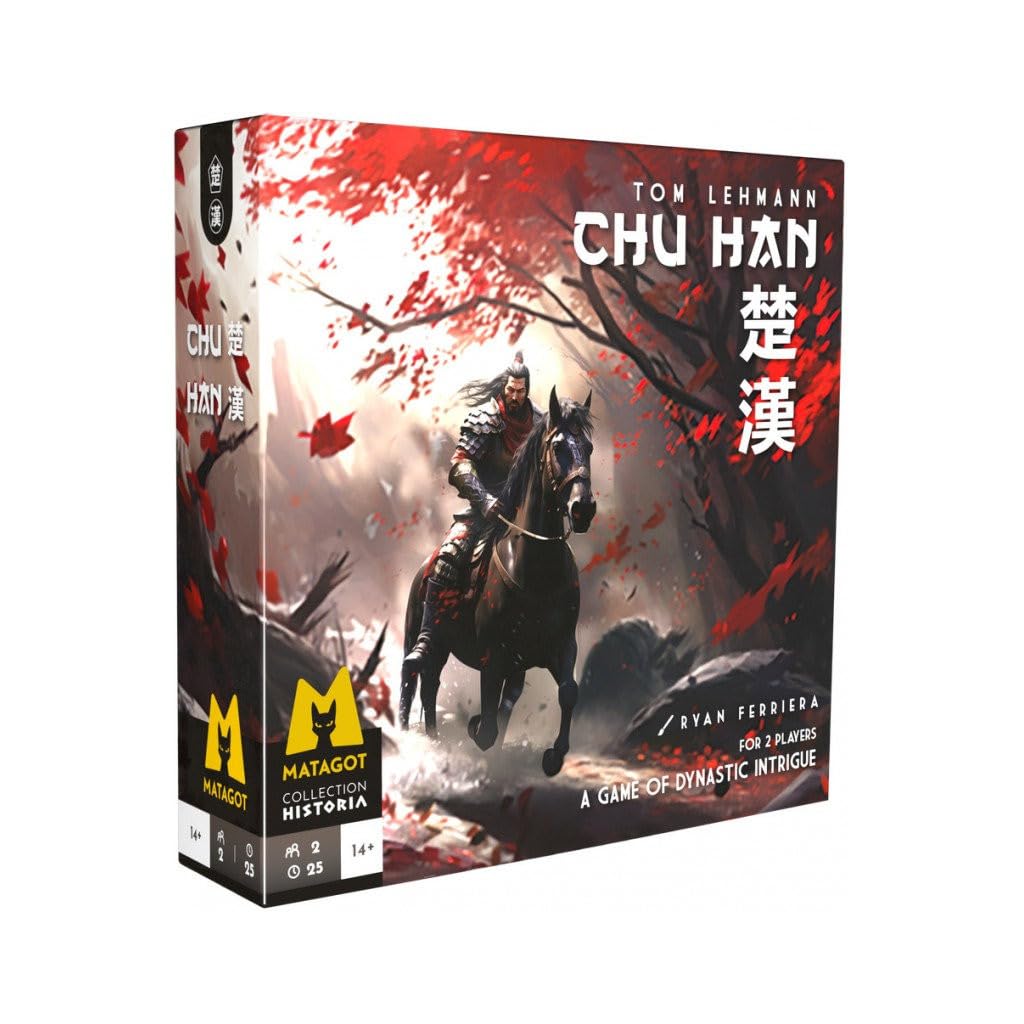 Matagot Chu Han | Strategic Card Game for 2 Players | Historical Duel in Ancient China | by Thomas Lehmann (Race for The Galaxy)