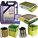 Produktbild QR-PARTS 69382572 Filter Set Inspektionspaket 5 Liter Motoröl Leichtlauf High Tech 5W-40 MANN-FILTER Innenraumfilter Kraftstofffilter Luftfilter Ölfilter